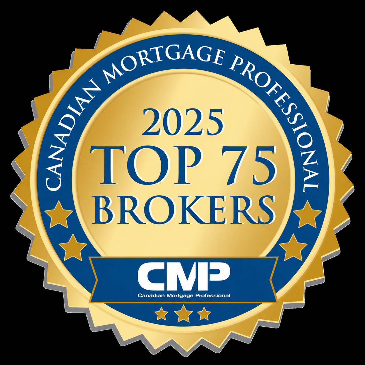 CMP Top 75 Agent 2025 badge